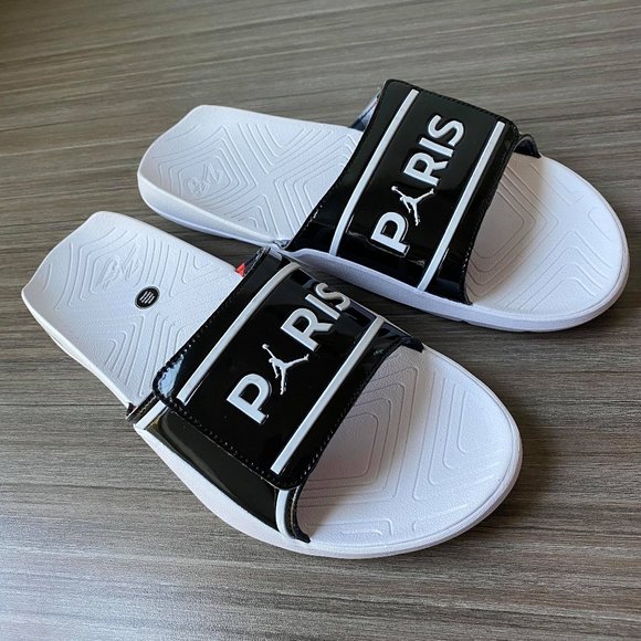 psg jordan slides